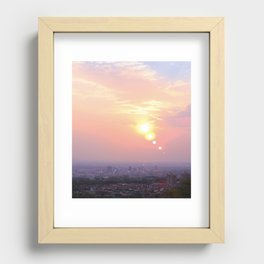 Evening Recessed Framed Print