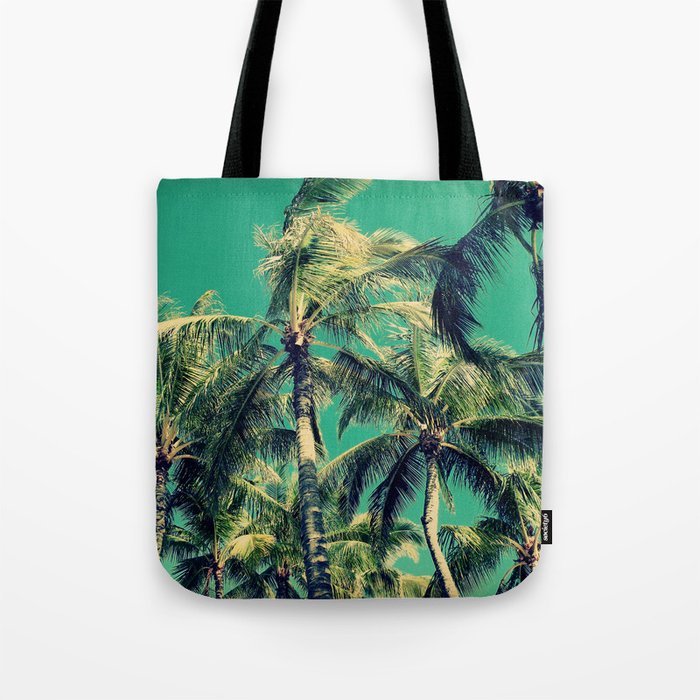 Paradise Palm Trees  Tote Bag