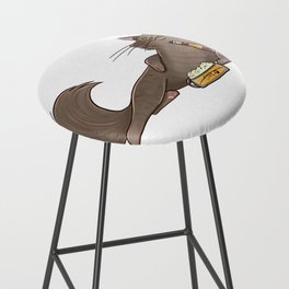 Cat and beer Bar Stool