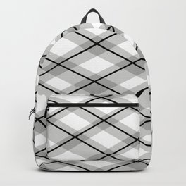 Simple Plaid pattern home Backpack