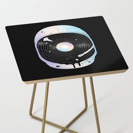 In the Presence of a Deafening Silence Side Table
