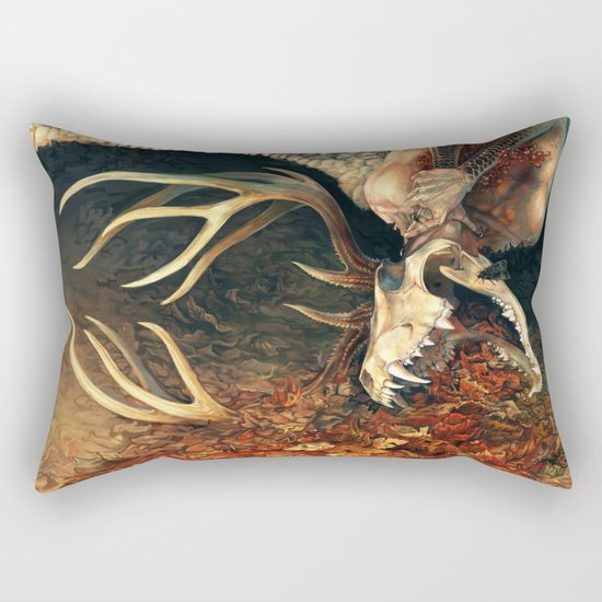 Denialism Rectangular Pillow