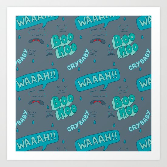 CRYBABY Art Print
