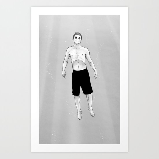 Floating Art Print