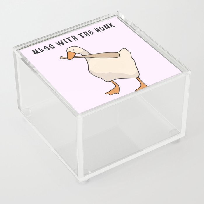 Goose game Funny Untitled Acrylic Box