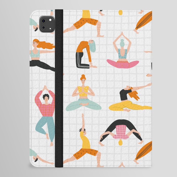 Time To Yoga iPad Folio Case