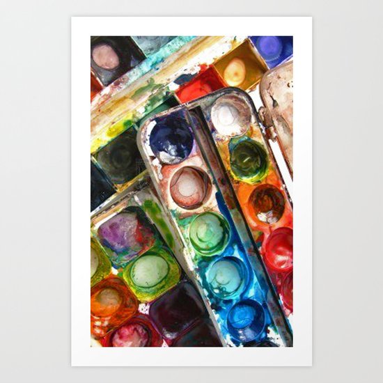 Paint Art Print