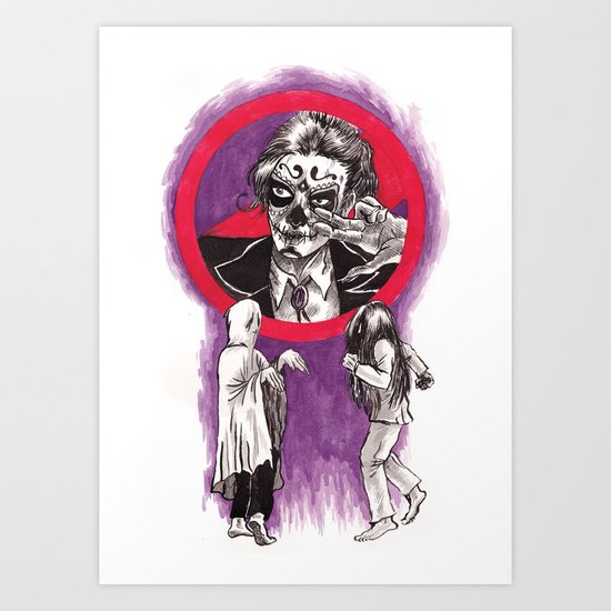 Ghost Dancing Art Print