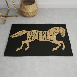 You Are Free Rug