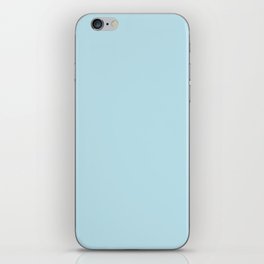 Powder Blue iPhone Skin