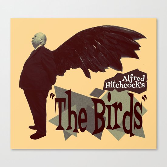 Alfred Hitchcock | The Birds Canvas Print