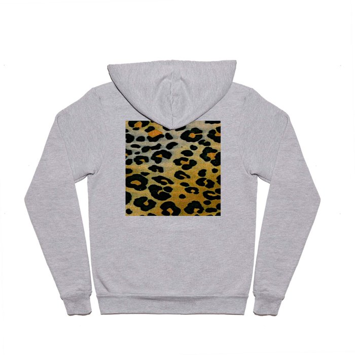 Cheetah Animal Pattern Print Hoody