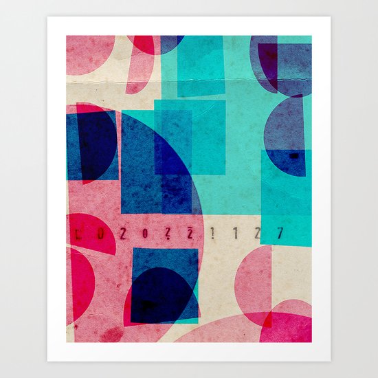 ticket of admission Art Print