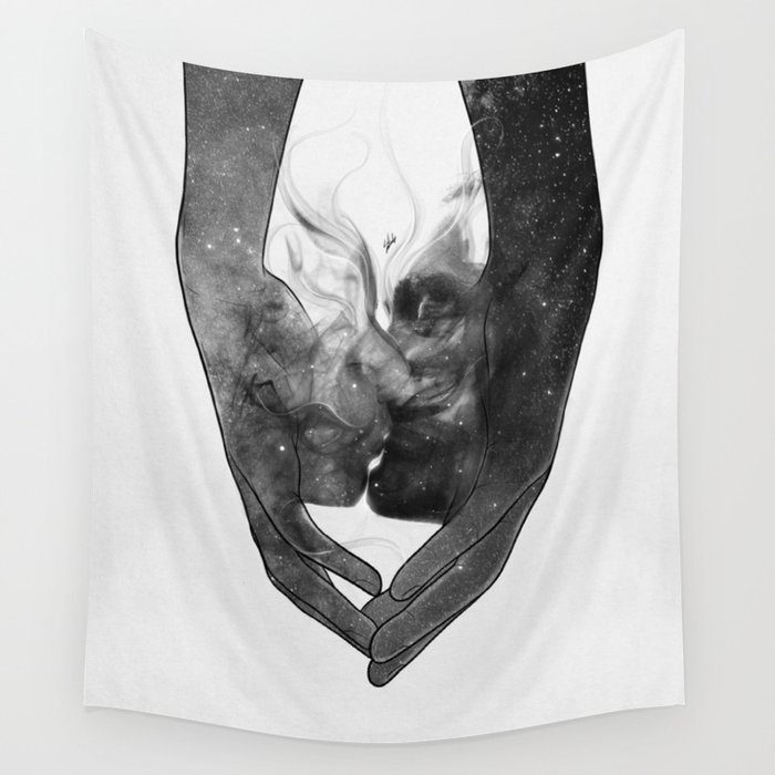 Kissing tapestry sales