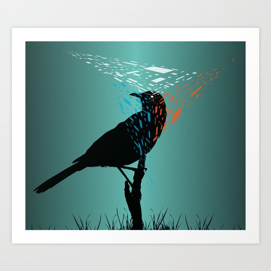 At the Birds Eye Art Print