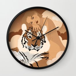 Year Of The Tiger Wall Clock