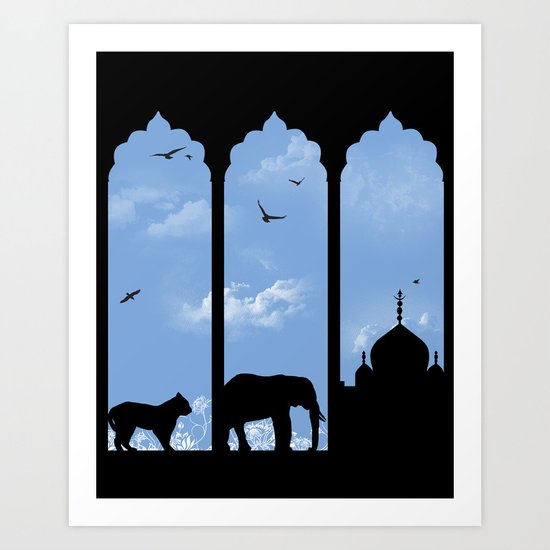 Windows Art Print