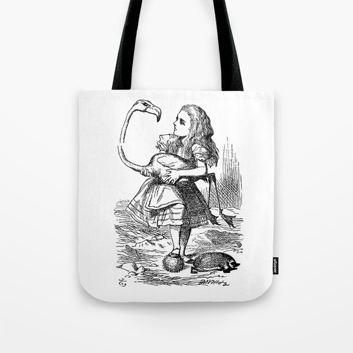 alice wonderland, alice in vintage wonderland Tote Bag by