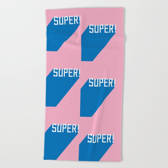 Super! Beach Towel