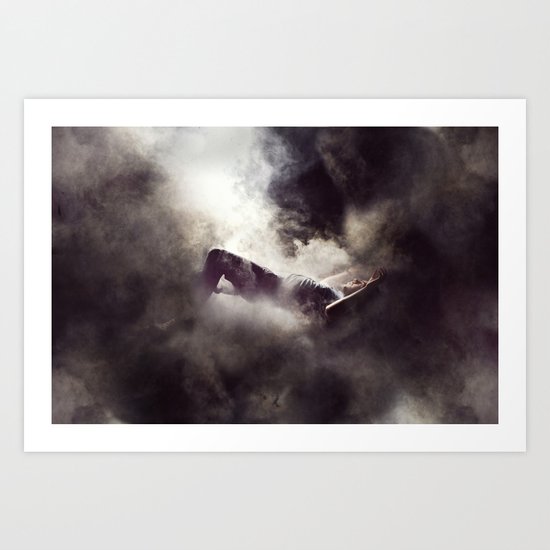 It's only fragments that remain Art Print