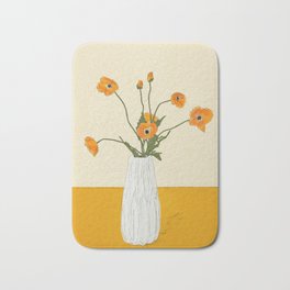 Dear Reminder Yellow Bath Mat