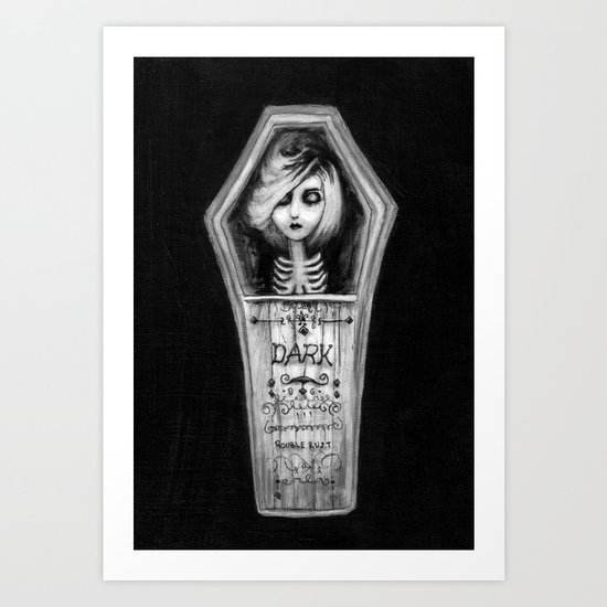 DARK Art Print