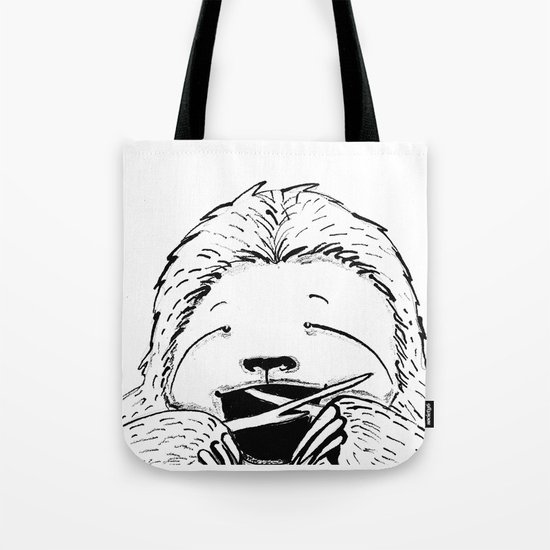 Hungry Sloth Tote Bag