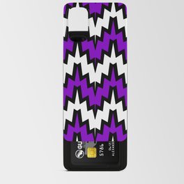 Abstract geometric pattern - purple. Android Card Case