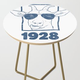 Birthday Girls Women Animal Lovers Awesome since 1928 Side Table