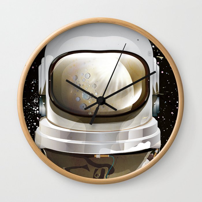 Explore the stars - Join the space programme today! Wall Clock
