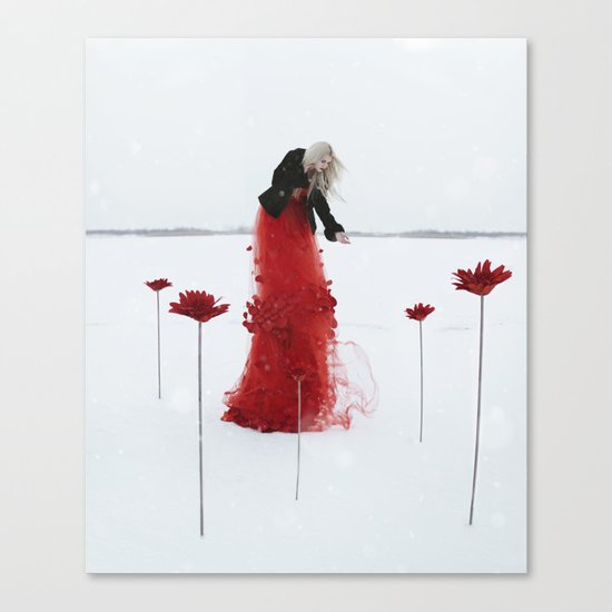 Your life is your garden Canvas Print