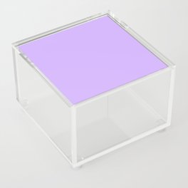Bright Lavender Purple Acrylic Box