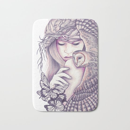 Owl Spirit Bath Mat