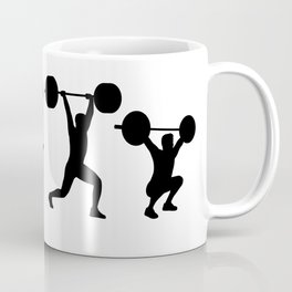 Olympic Weightlifting Evolution Coffee Mug