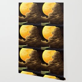 Edge of Love - Yellow Moon Wallpaper
