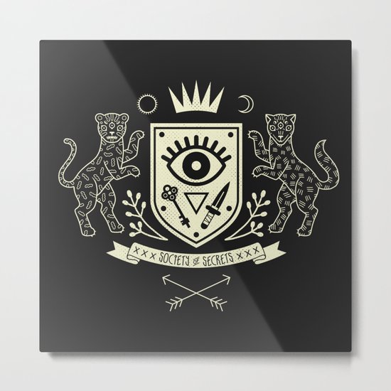 The Secret Society Metal Print