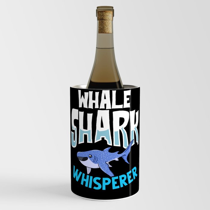 Whale Shark Tooth Mexico Cute Funny Wine Chiller