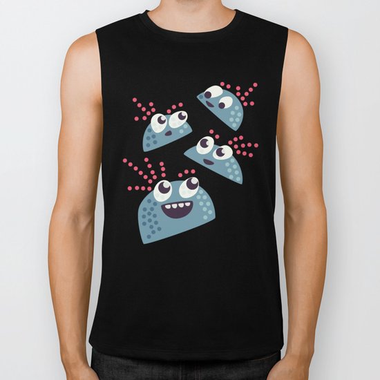 Happy Candy Friends Biker Tank
