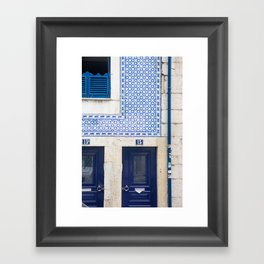 Blue Tile House, Alfama Gerahmter Kunstdruck
