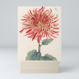 Japanese Chrysanthemum Woodblock Print #1 Mini Art Print