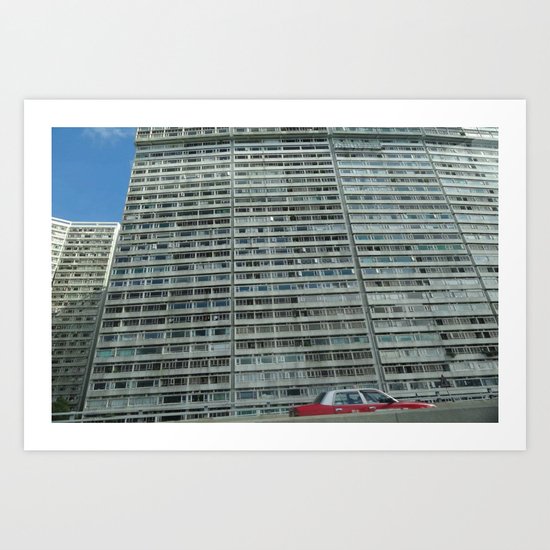 HK eastern corridor Art Print