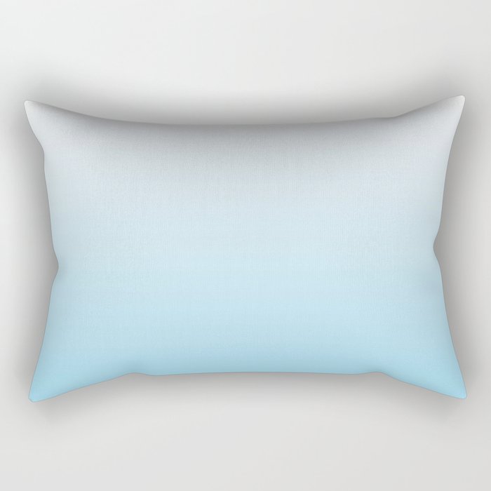 PASTEL BLUE GRADIENT Rectangular Pillow