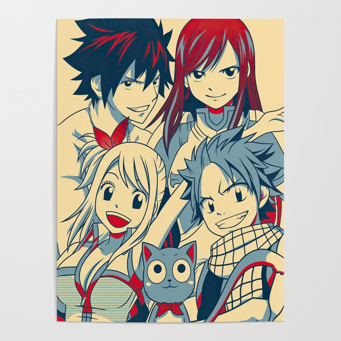 Poster Best Fairy Tail Anime Series Hd Matte Finish Paper Poster Print 12 x  18 Inch (Multicolor) PB-27778 : : Home & Kitchen