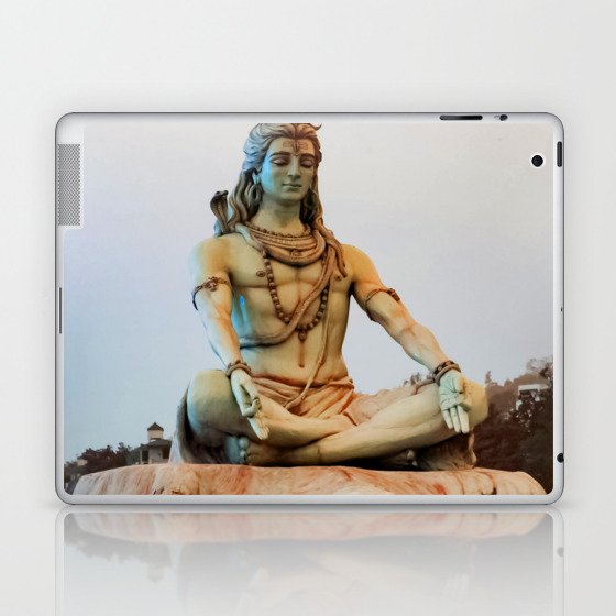 Lord Shiva Meditating Laptop & iPad Skin