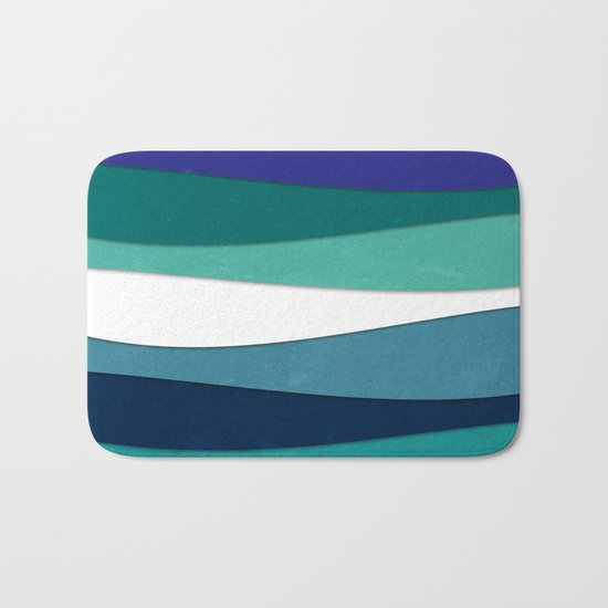 geometric Bath Mat