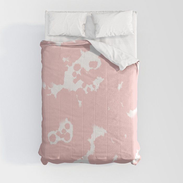 Rosequartz -marble pantone color art print decor minimal pastel pink girly hipster marbled   Comforter