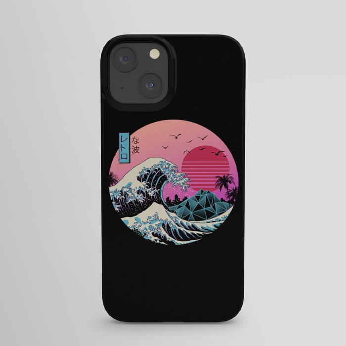 The Great Retro Wave iPhone Case