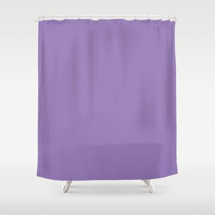 Lavender Purple - solid color Shower Curtain