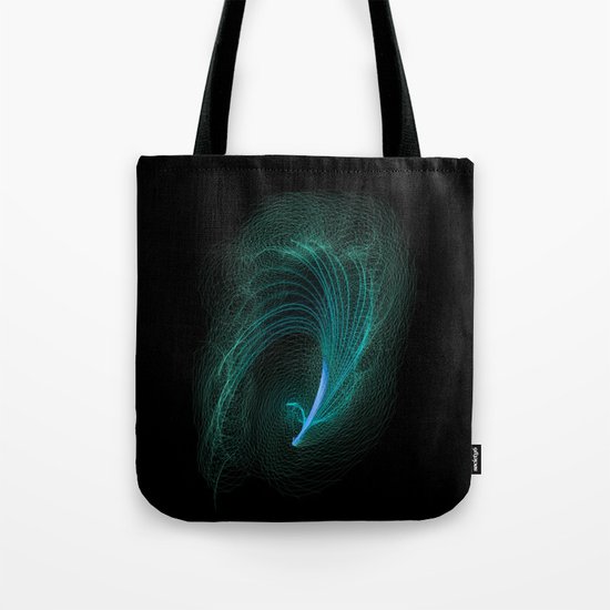 Designer feather Tote Bag