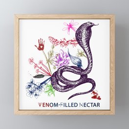 Venom Filled Nectar Framed Mini Art Print